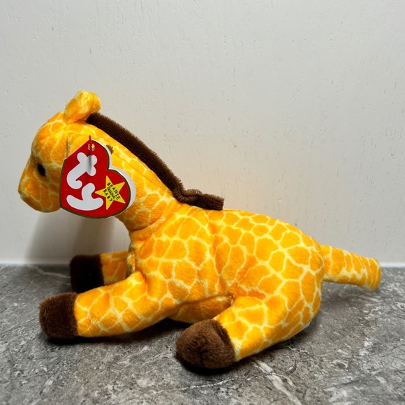 TY Beanie Babies: Twigs the Giraffe 1995 - Picture 1 of 7